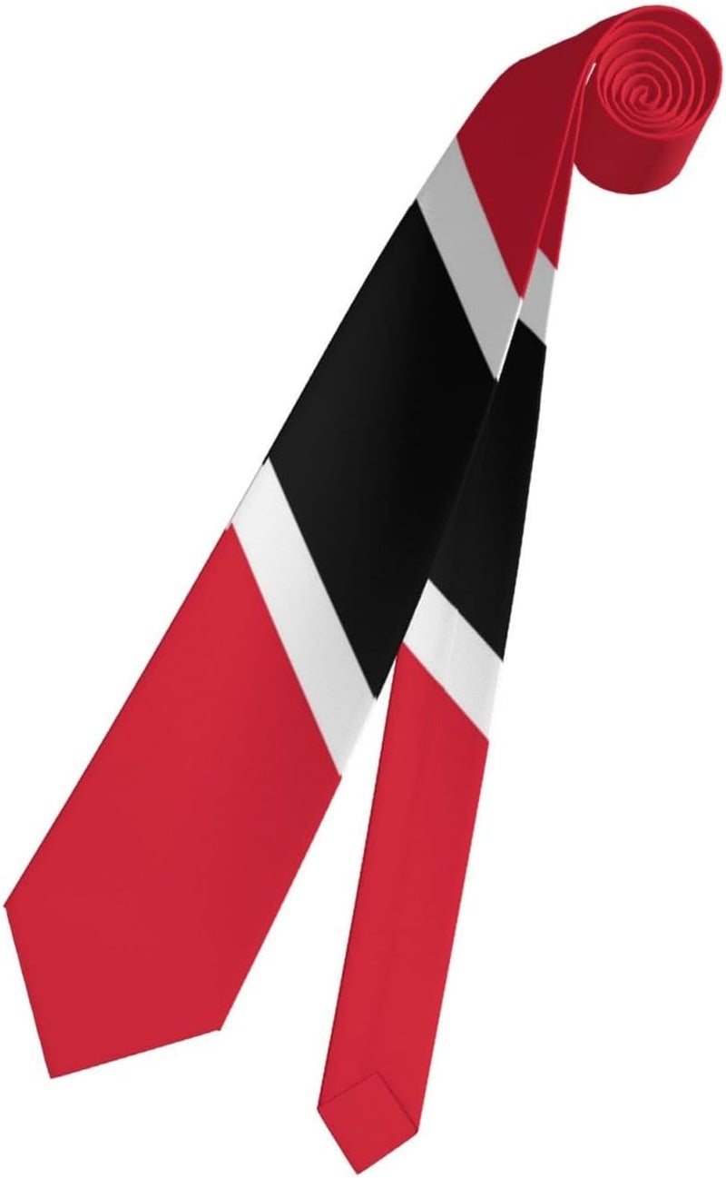 AKMCBSH National Flags Tie Comfortable Soft Novelty Necktie Unisex for Weddings Party Birthday Gift - Image 2